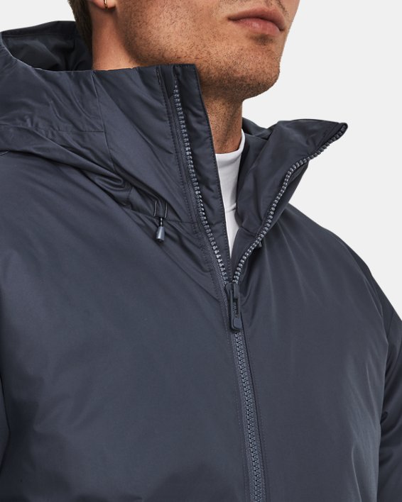 Men's ColdGear® Infrared Lightweight Down Jacket, Gray, pdpMainDesktop image number 3